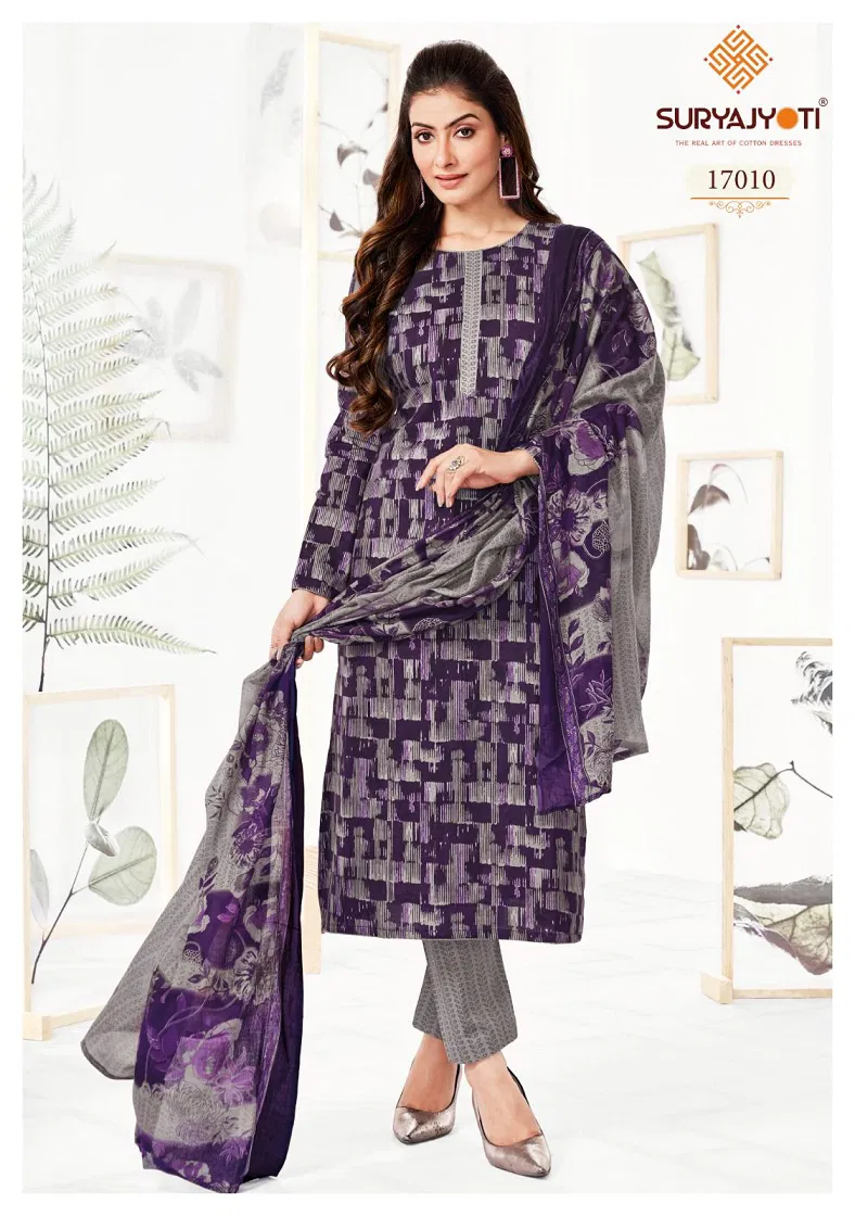 Zion Cotton Vol 17 By Suryajyoti Cotton Printed Readymade Dress Wholesale Shop In Surat
